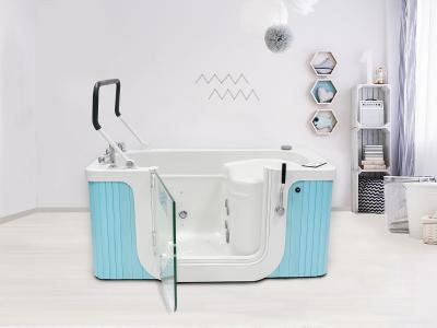 Lower limb bow wave bubble hydrotherapy bathtub